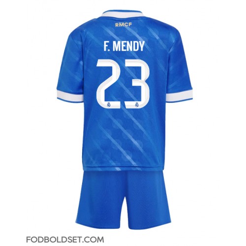 Real Madrid Ferland Mendy #23 Tredje trøje Børn 2025-26 Kortærmet (+ Korte bukser)